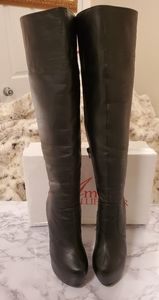 AMI Clubwear Black Platform Amoroso Boots